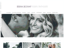 Tablet Screenshot of missalyssephoto.com